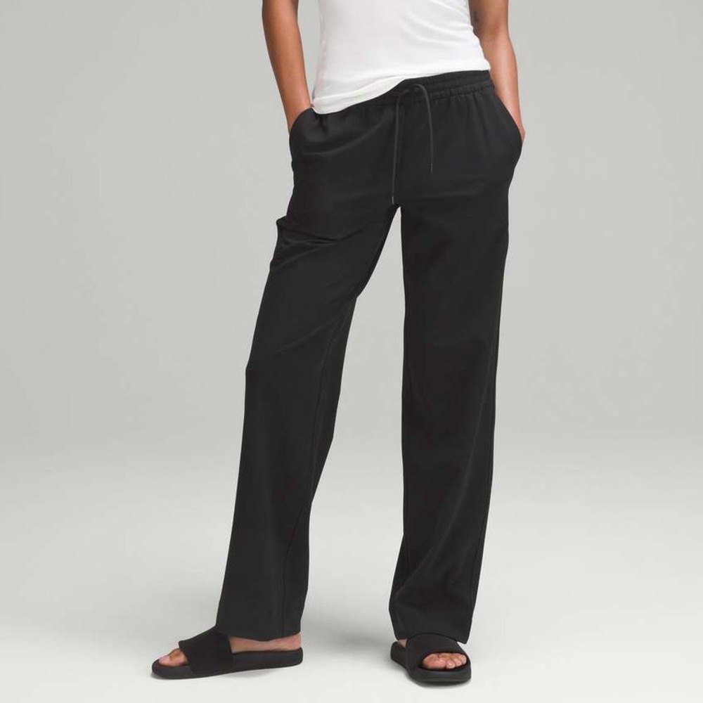 Lululemon Mid-Rise Straight Leg Luxtreme Trousers